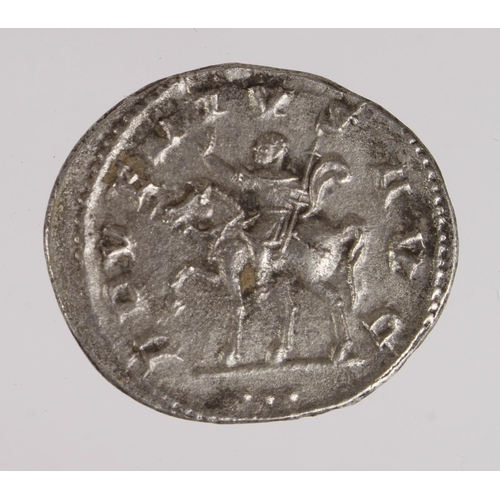 518 - Trebonianus Gallus silver antoninianus 251-252 AD, Antioch Mint, 'ADVENTVS' type reverse, RCVIII 962... 