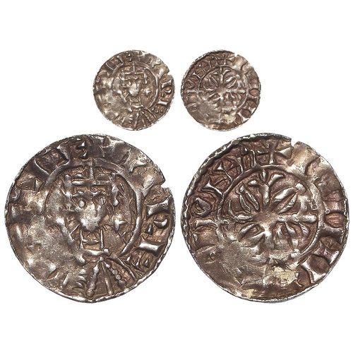 521 - William II 1087-1100, Cross fleury and piles type silver Penny, Thetford Mint, moneyer Bundi (Bundim... 