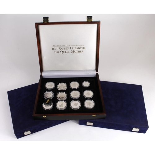 528 - British Commonwealth coins, commemoratives and silver proofs, a quantity in three Westminster cases.