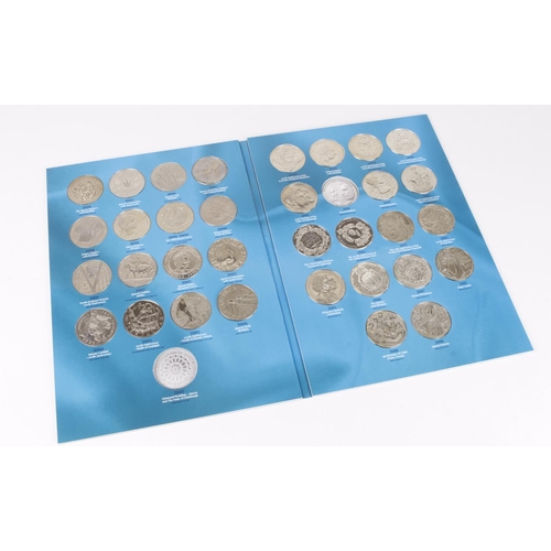 625 - GB Five Pounds (33) a part set of the 