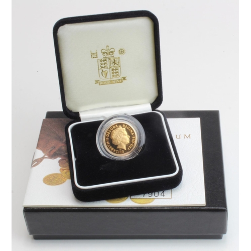 81 - Sovereign 2000 Proof FDC boxed as issued