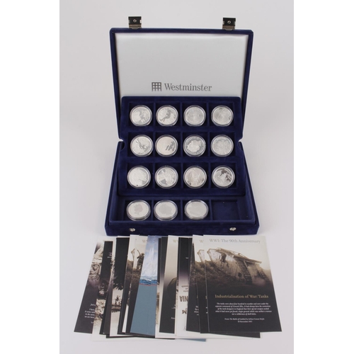 824 - World Crown-size silver proof issues (23) All from the Royal mint issue 