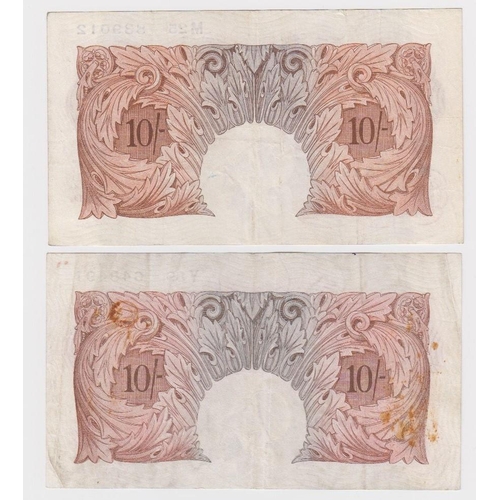 25 - Bank of England (3), Beale 5 Pounds dated 9th November 1949 serial O90 086722 (B270), Mahon 10 Shill... 