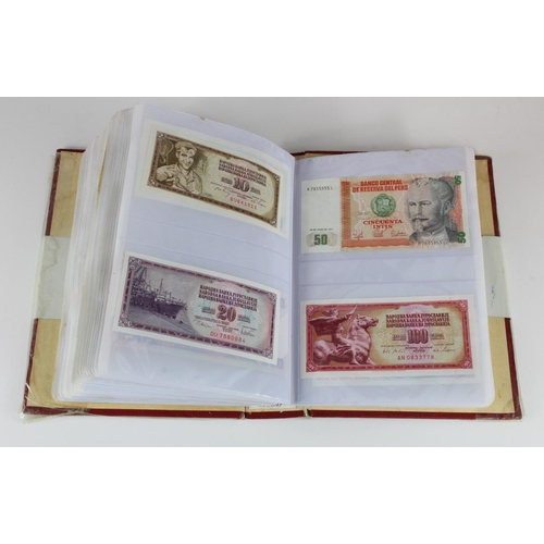 589 - World (over 1000 notes), a varied range of world notes in mixed grades from Uncirculated to Poor wit... 