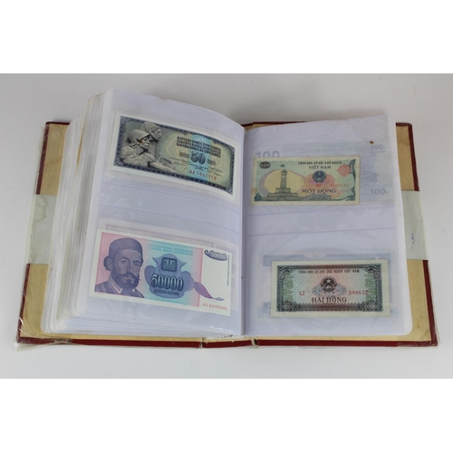 589 - World (over 1000 notes), a varied range of world notes in mixed grades from Uncirculated to Poor wit... 