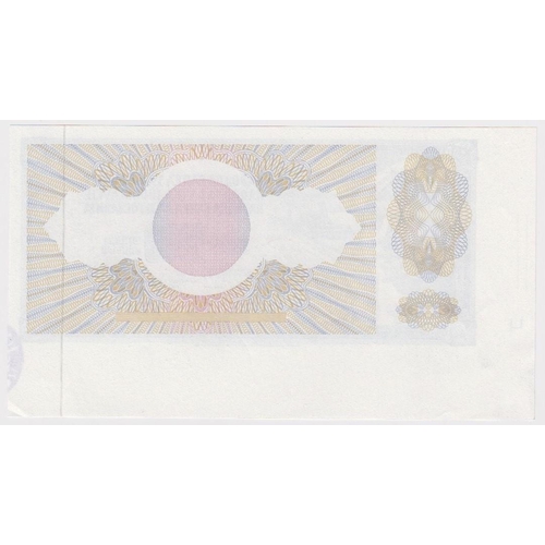 618 - Yugoslavia 1000 Dinara dated 12th August 1978, rare PROOF without serial number, with extra paper, o... 