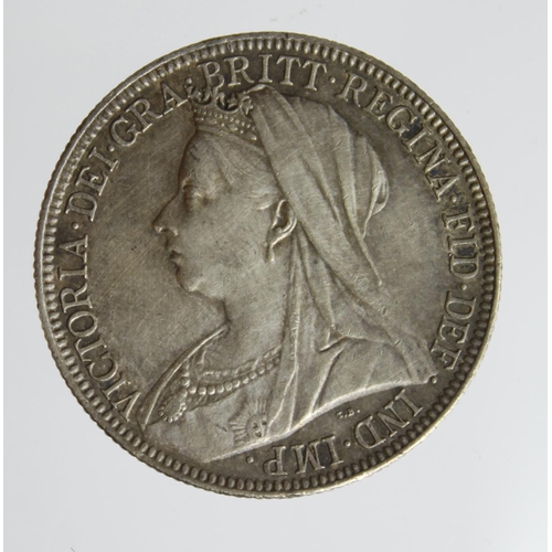 1338 - Florin 1897 EF, hairlines.