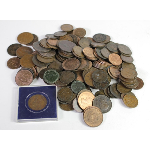 1922 - GB Pennies (with a small amount of half-pennies) in a small tub, noted 1951 x2, 1950 x3 some earlier... 