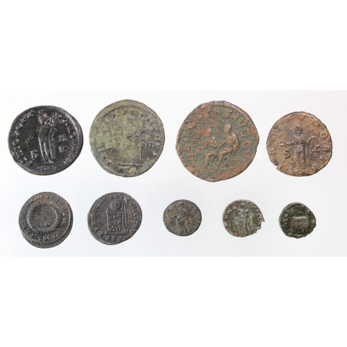 2185 - Roman Bronze (9): Philip I AE dupondius, Rome 244-5 AD, 8.47g, 22mm, Laetitia reverse, old Sear 2608... 