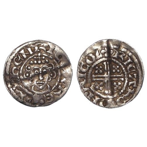 2375 - John (1199-1216), Short Cross Penny (in the name of Henry), class 5a2, Lincoln: +RICARD.ON.NICOL, 1.... 