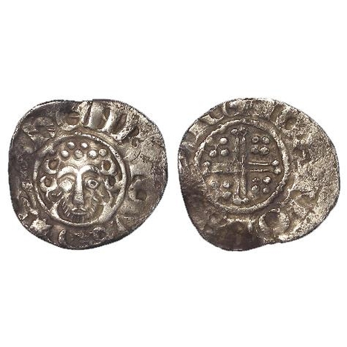 2398 - Henry III (1216-1272), Short Cross Penny, class 7c3, Bury St Edmunds, Ioan: +IOANONS[A]NTE, 1.32g, n... 