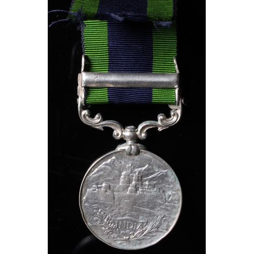 852 - IGS GV with Afghanistan N.W.F. 1919 clasp to (2 Cook Nawab, 2/129/Baluchis).