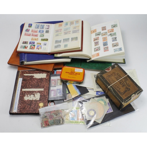 72 - British Commonwealth collection in box, several stockbooks and an album, unmounted mint Grenada, Gha... 