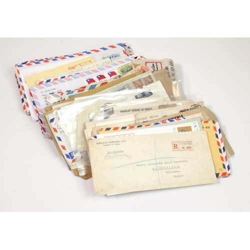 78 - China postal history covers, early to modern range, noted better inc red band covers. (approx 225 co... 