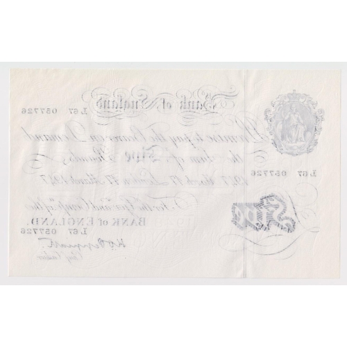 279 - Peppiatt 5 Pounds dated 17th March 1947, serial L67 057726, London issue on thin paper, a consecutiv... 