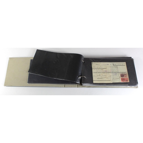 67 - Paper ephemera, Cheques, withdrawal slips, transfers, ephemera (40), including Union Bank of Abingdo... 