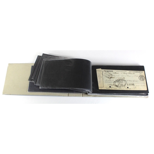 67 - Paper ephemera, Cheques, withdrawal slips, transfers, ephemera (40), including Union Bank of Abingdo... 