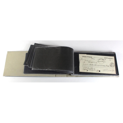 67 - Paper ephemera, Cheques, withdrawal slips, transfers, ephemera (40), including Union Bank of Abingdo... 