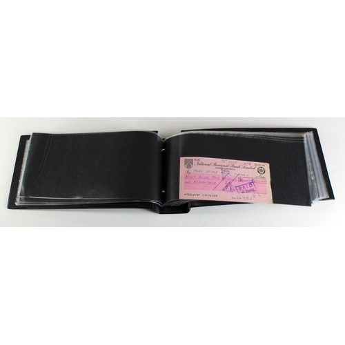 67 - Paper ephemera, Cheques, withdrawal slips, transfers, ephemera (40), including Union Bank of Abingdo... 