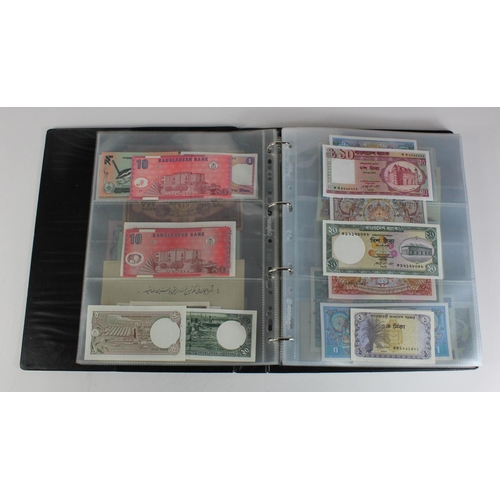 907 - World, Asia (171) collection in an album, the majority Uncirculated, Afghanistan, Azerbaijan, Bangla... 