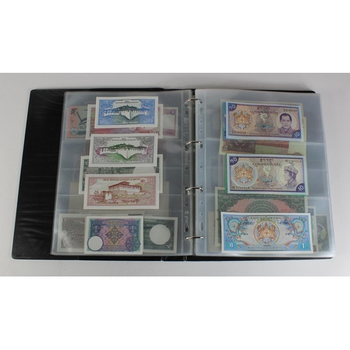 907 - World, Asia (171) collection in an album, the majority Uncirculated, Afghanistan, Azerbaijan, Bangla... 