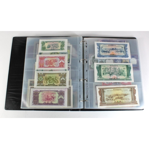 907 - World, Asia (171) collection in an album, the majority Uncirculated, Afghanistan, Azerbaijan, Bangla... 