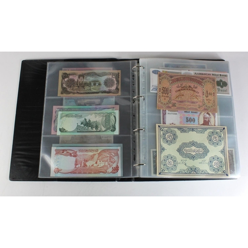 907 - World, Asia (171) collection in an album, the majority Uncirculated, Afghanistan, Azerbaijan, Bangla... 