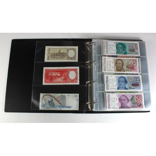 913 - World, South & Central America (135) collection in an album, the majority Uncirculated, Argentina, B... 