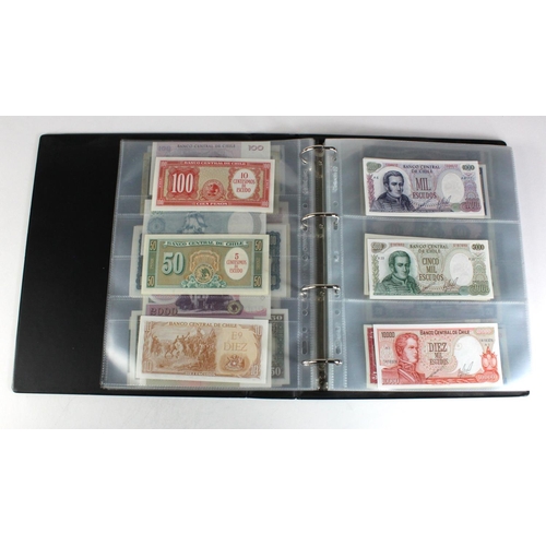 913 - World, South & Central America (135) collection in an album, the majority Uncirculated, Argentina, B... 