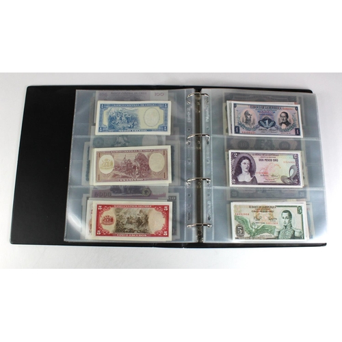 913 - World, South & Central America (135) collection in an album, the majority Uncirculated, Argentina, B... 