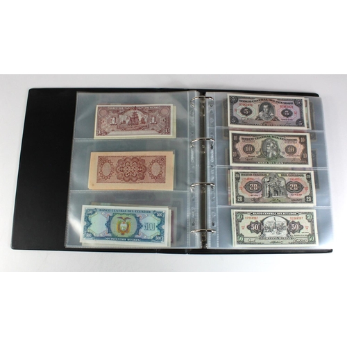 913 - World, South & Central America (135) collection in an album, the majority Uncirculated, Argentina, B... 