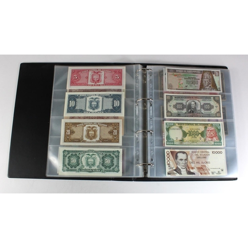 913 - World, South & Central America (135) collection in an album, the majority Uncirculated, Argentina, B... 