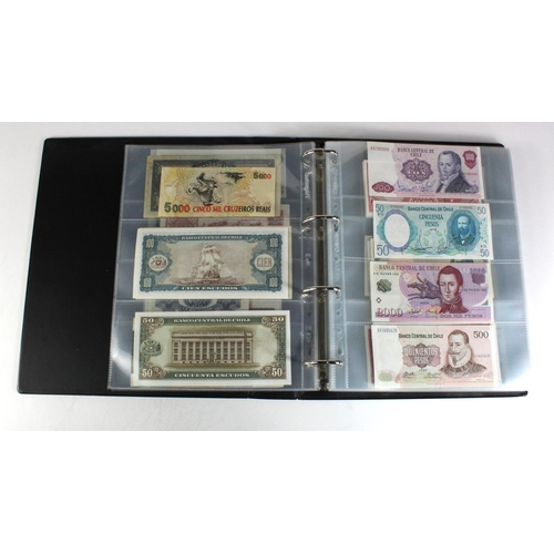 913 - World, South & Central America (135) collection in an album, the majority Uncirculated, Argentina, B... 