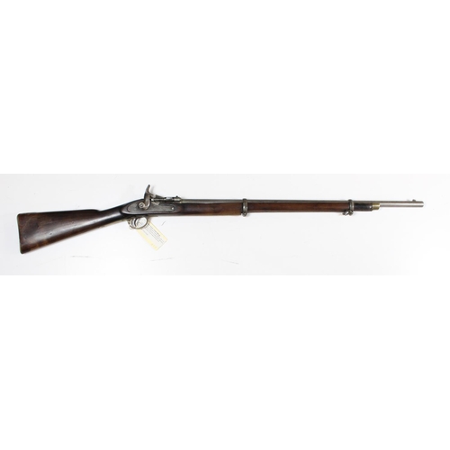 107 - Snider-Enfield two band short rifle. Round barrel 30