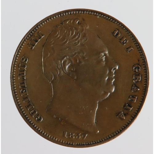 1236 - Farthing 1837 EF