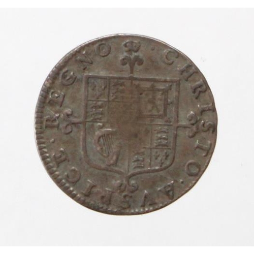 1357 - Maundy Twopence, Charles II undated milled, S.3387, GF with an old ticket.