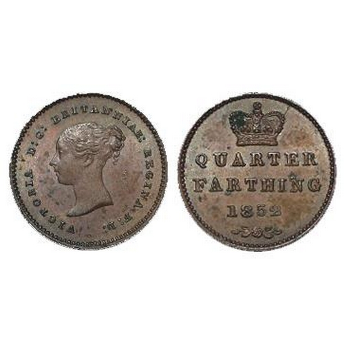 1408 - Quarter-Farthing 1852 EF