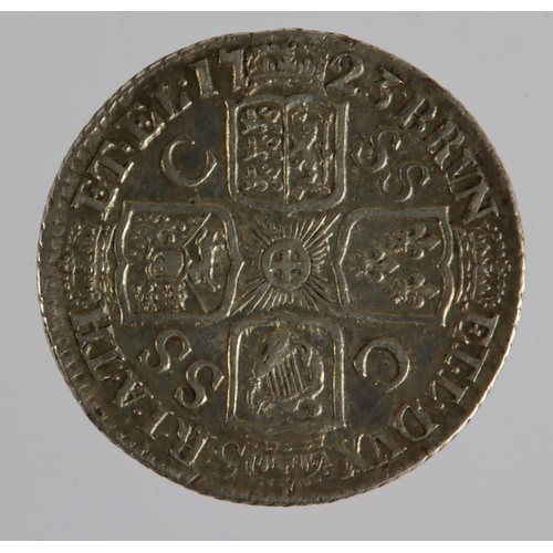 1433 - Shilling 1723 SSC, S.3647, VF