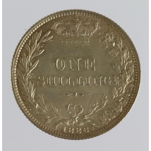 1455 - Shilling 1886 EF