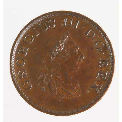 1557 - Ireland Halfpenny 1805 EF