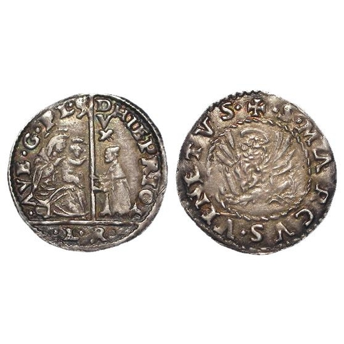 1561 - Italian State, Venic, Girolamo Priuli (1559-1567) silver 6 Soldi. Scarfea 412, toned EF