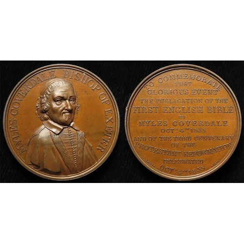 1624 - British Commemorative Medal, bronze d.35mm: Queen Anne, Peace of Utrecht 1713, by J. Croker, Eimer #... 