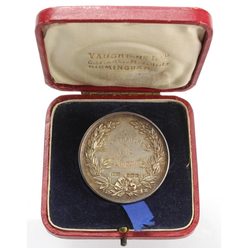 1687 - Great Eastern Railway Mechanics Institution Photographic Section, 1912 silver medal in original box.... 