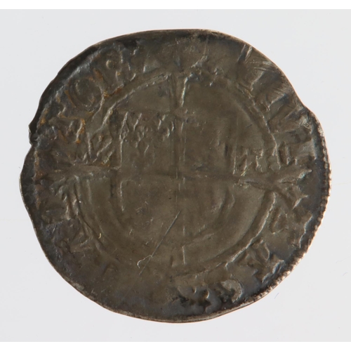 1892 - Henry VIII Halfgroat of Archbishop Warham, GF