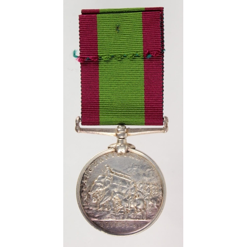 220 - Afghanistan 1881 medal no clasp to 304 Pte J Kenefeck 2/8th Regt