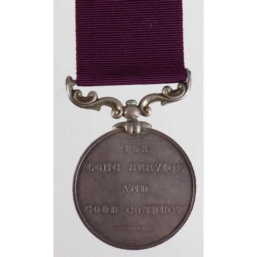 237 - Army LSGC Medal QV named (874 Tp Corpl Major Jos'h Partington 1st Life Gds). Born Arrow, nr Alcester... 