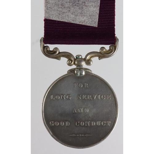 238 - Army LSGC Medal QV named (902 Cha's Farmer 5th Dragn Guards). Born York.  (1)