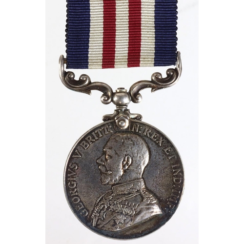 918 - Military Medal GV to 265302 L.Cpl W Duncan 1/7 R.Highrs. MM L/G 29th August 1918 (Forfar).   (1)