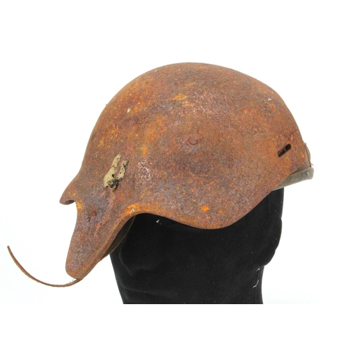 1943 - WW1 French Guarde Plate Helmet.