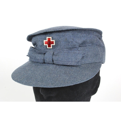 1973 - WW2 American Red Cross womans hat, English made.